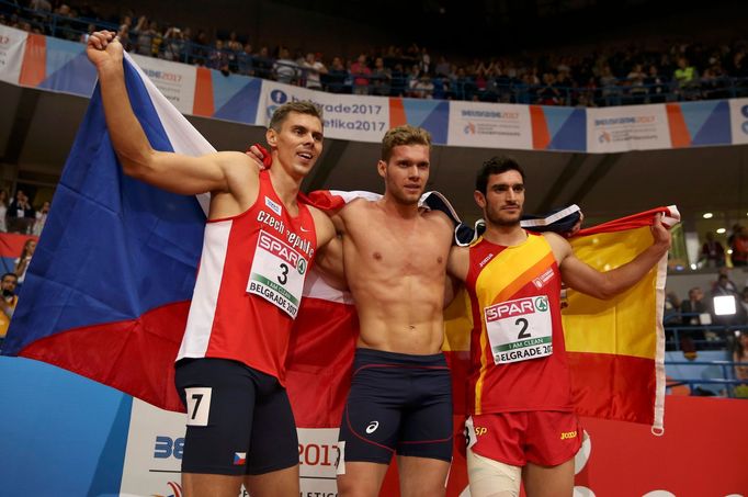 Adam Sebastian Helecelet, Kevin Mayer a Jorge Ureňa