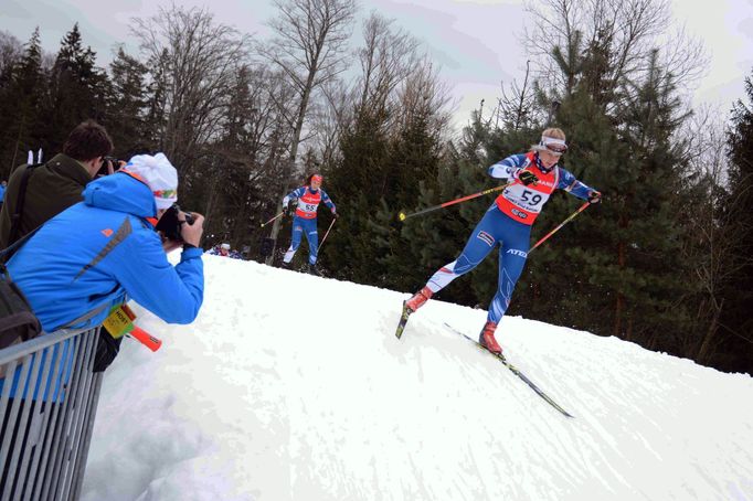 Biatlon, exhibiční supersprinty v Břízkách 2018