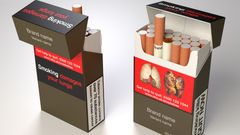 Sjednocené cigaretové krabičky