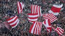 Marakana - stadion Crvené zvezdy Bělehrad.