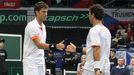 Česko- Nizozemsko, čtyřhra: Robin Haase a Jean-Julien Rojer