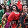 Romský festival Khamoro 2019 - průvod Prahou