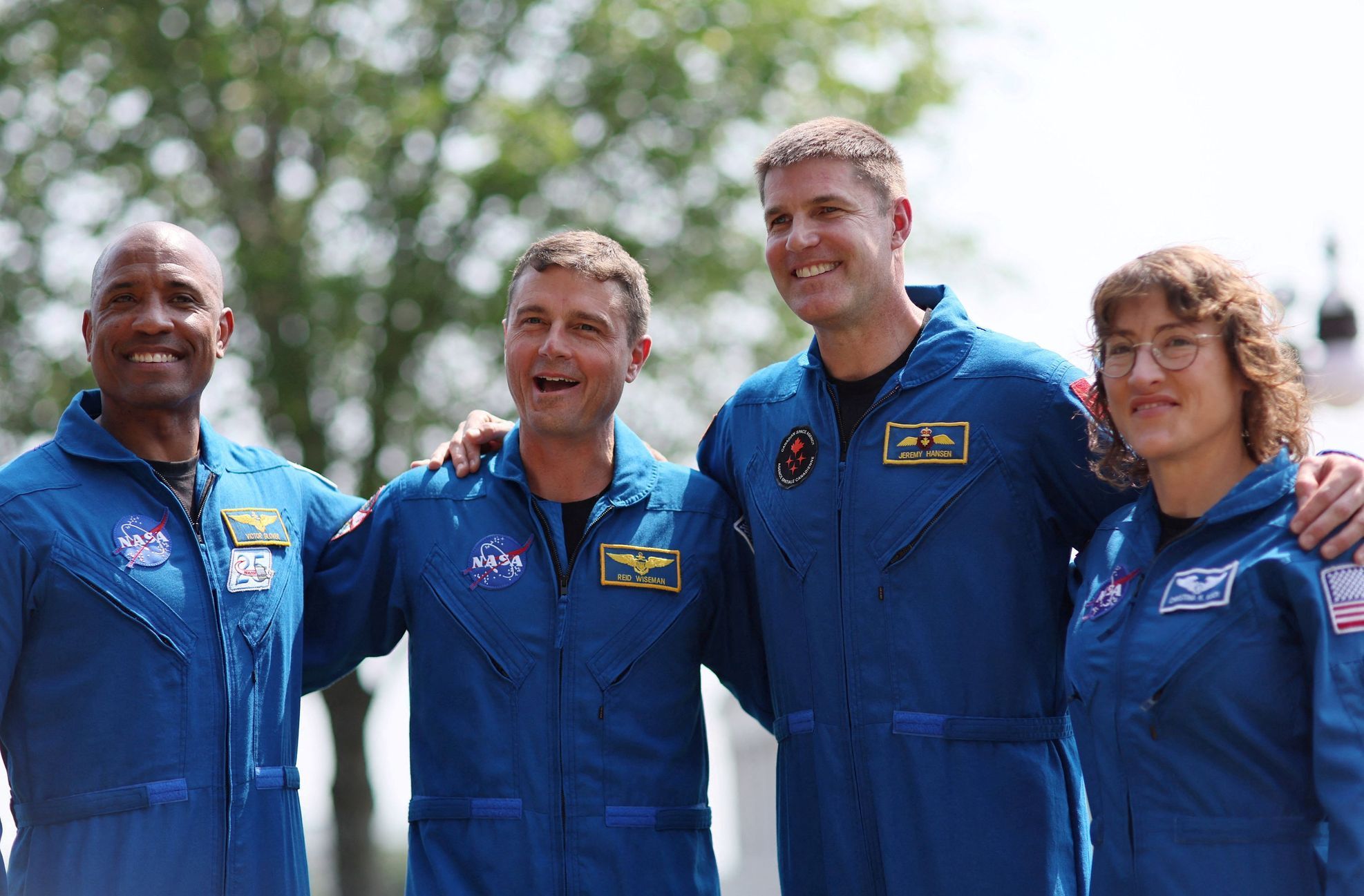NASA astronauti let na měsíc