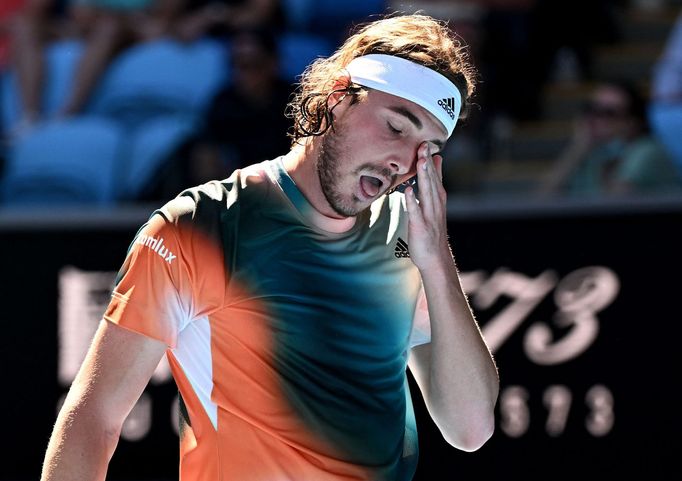 Australian Open 2022, 4. den (Stefanos Tsitsipas)