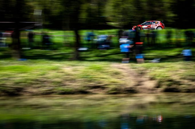 Nicolas Ciamin, Citroën na trati Chorvatské rallye 2021