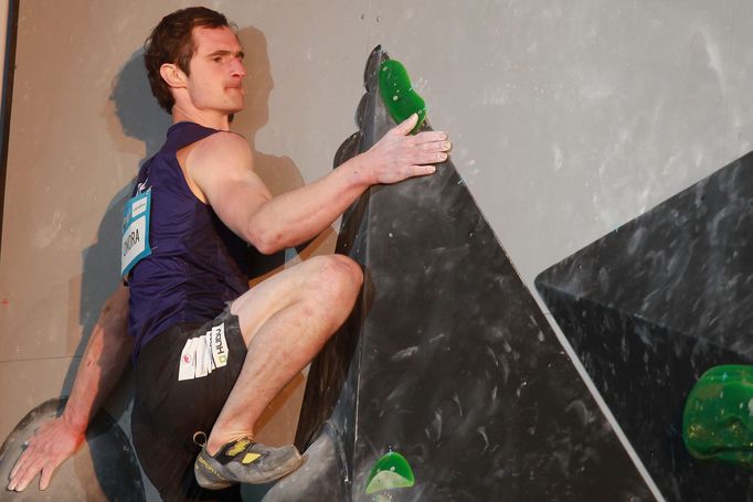 Světový pohár v boulderingu v Praze 2023 (Adam Ondra)