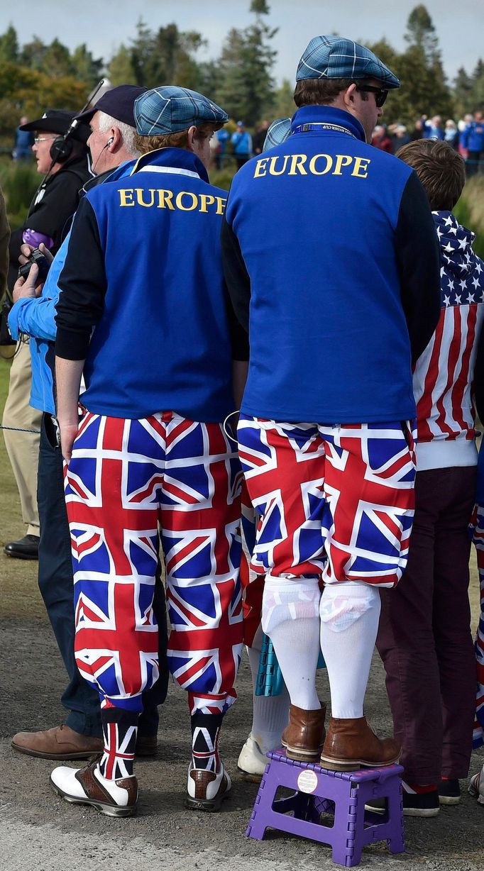 Fanoušci na Ryder Cupu 2014