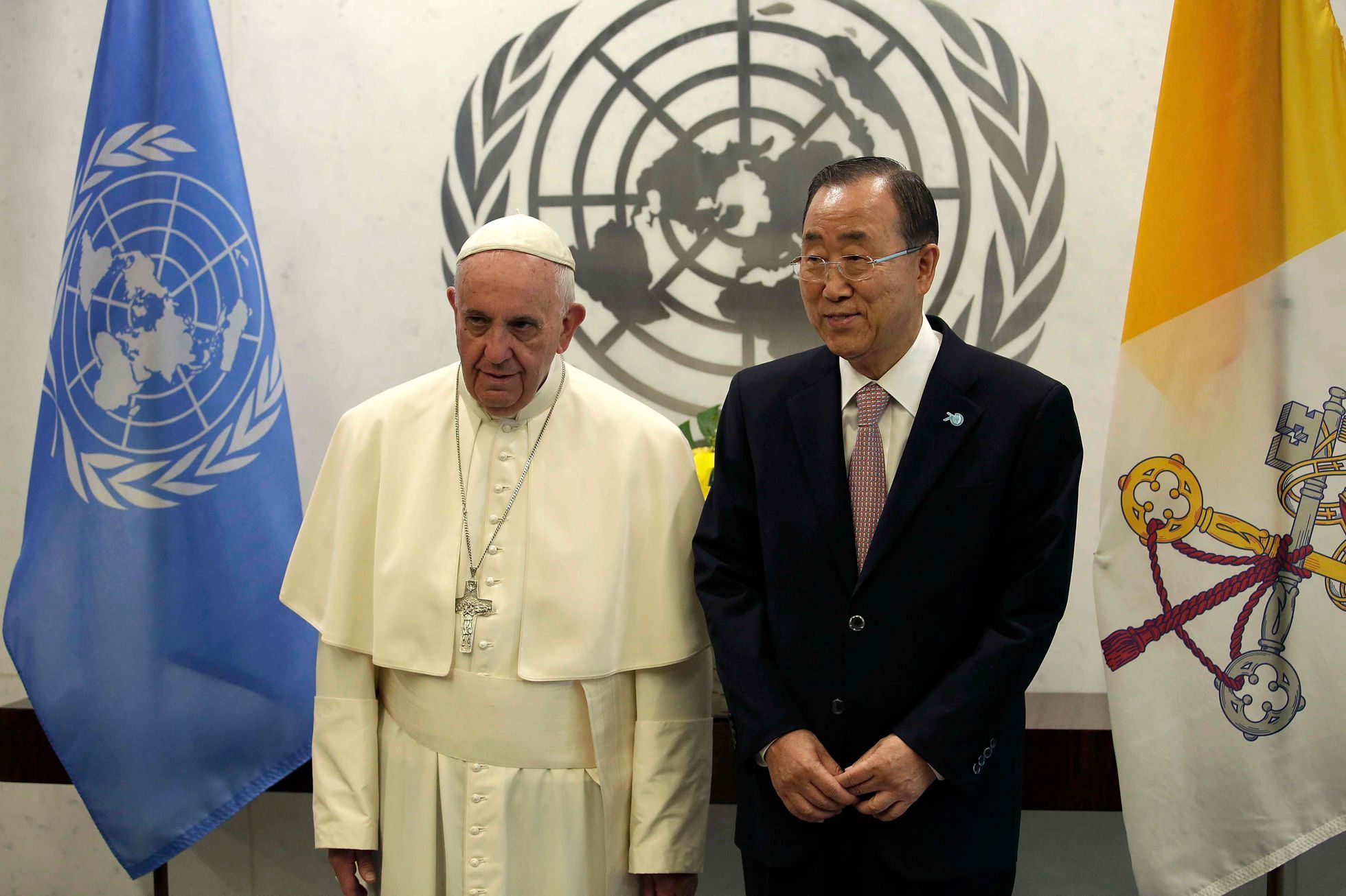 Papež František v OSN