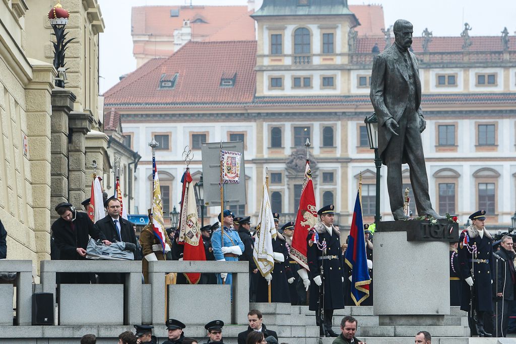 Inaugurace Miloše Zemana na Hradě