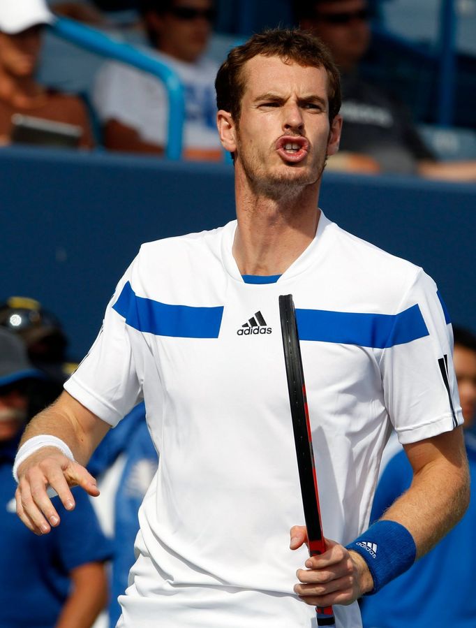 Andy Murray na turnaji v Cincinnatti 2013