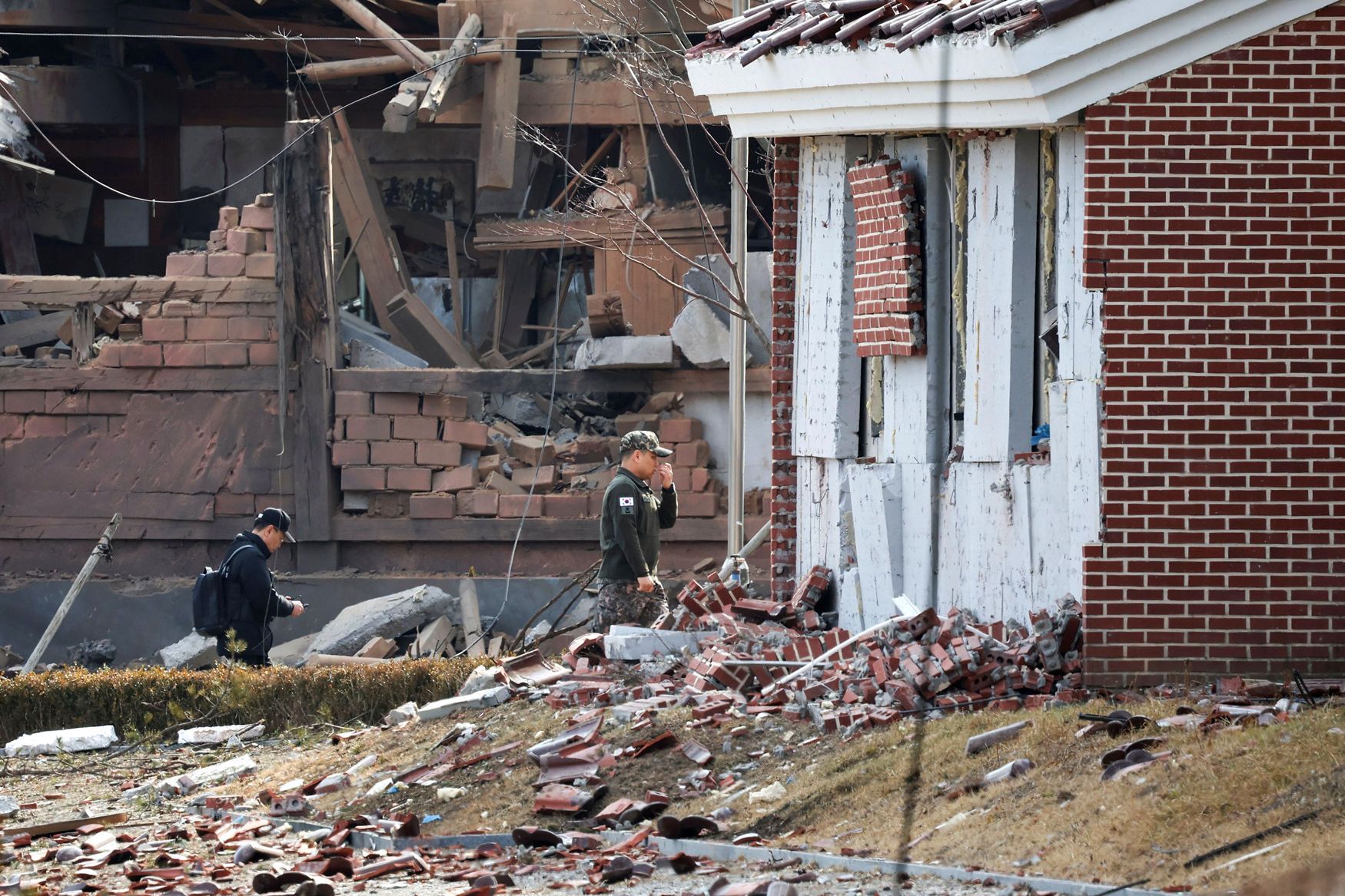 Jižní Korea, nehoda, bombardování, letadlo, Pocheon