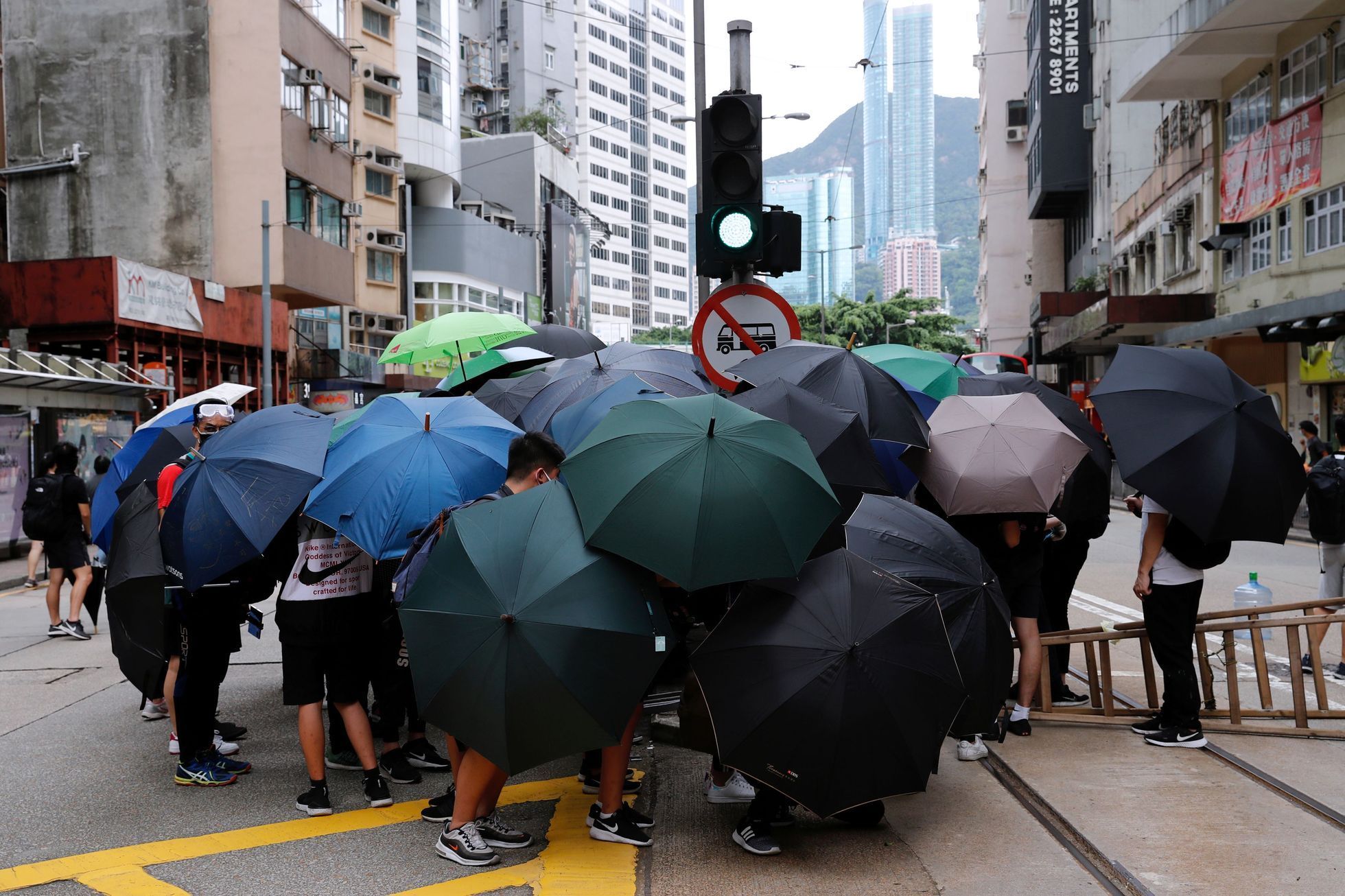 hongkong demonstrace bezpečnostní zákon čína
