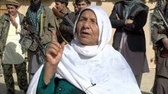 Afghánská válečnice Kaftar