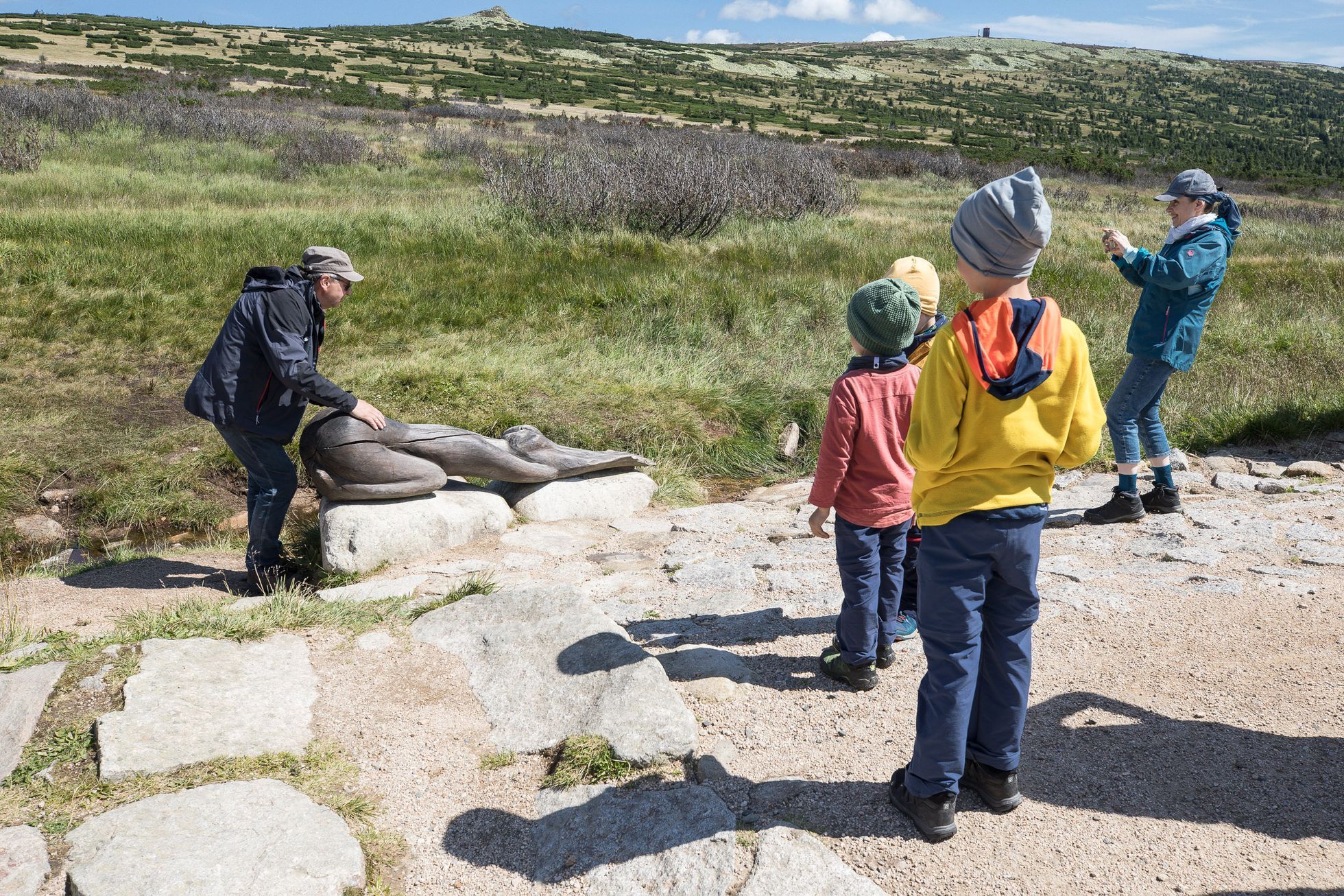 KRNAP overturismus, turisté, Národní park Krkonoše, turistika, správce, ranger, výlet, dovolená