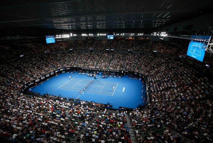 Marin Čilič a Roger Federer