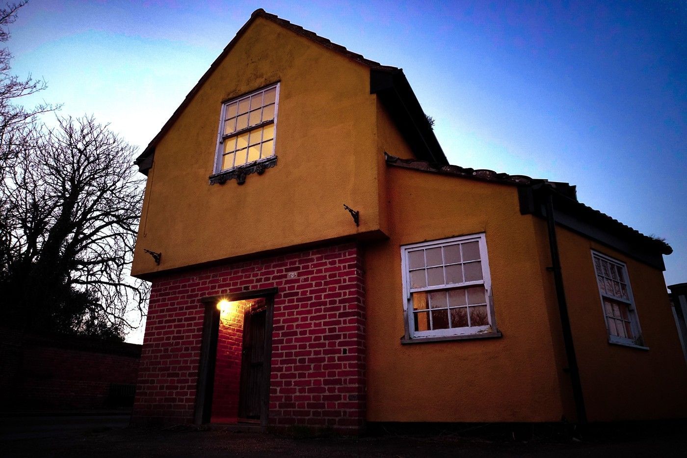 dům, duchové, duch, pár, Anglie