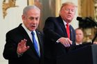 Trump navrhl nezávislou Palestinu po boku Izraele. Nejsme na prodej, vzkázal Abbás