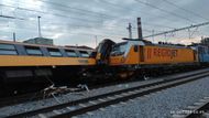 vlak, nehoda, Pardubice