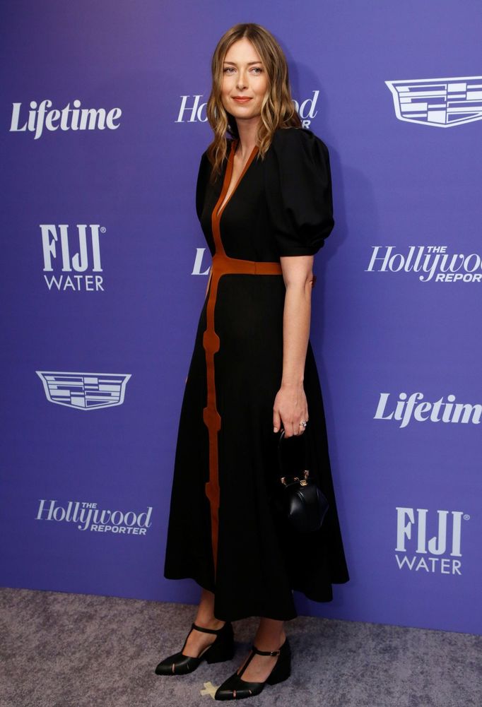 Former tennis player Maria Sharapova attends The Hollywood Reporter's Women in Entertainment gala in Los Angeles, California, U.S., December 8, 2021. REUTERS/Mario Anzuon