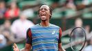 Francouz Gael Monfils na French Open 2013