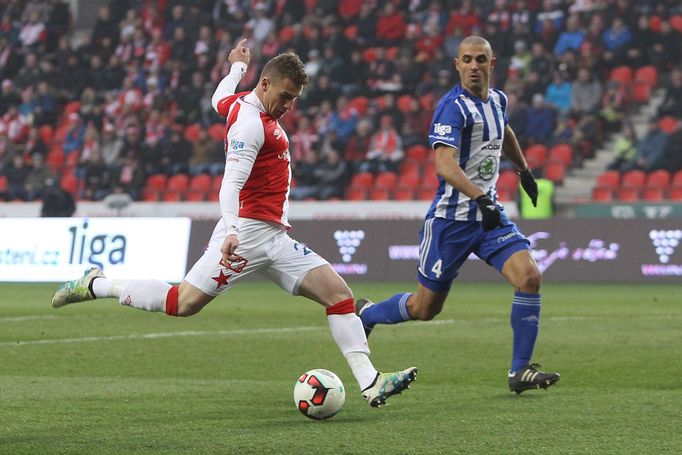 EPL, Slavia-Mladá Boleslav: Muris Mešanovič - Da Silva Douglas