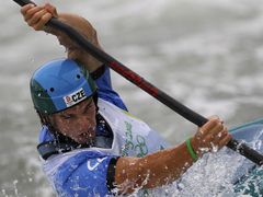 Vytrvat a úspěchy se dostaví, věří Pultera. Mladých talentů má prý český vodní slalom dost. (Na snímku jednadvacetiletý olympionik Vávra Hradílek.)