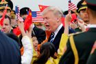 Čína přivítala Donalda Trumpa ve velkém.