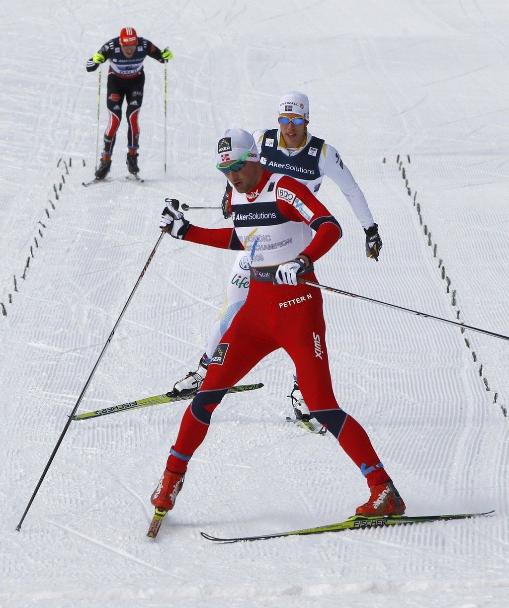 Norsko vyhrálo štafetový běh 4x10 km na MS v klasickém lyžování