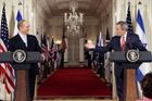 Bush tlačí Izrael k jednání s Palestinci