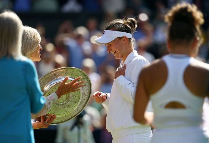 Wimbledon 2024, finále žen - Barbora Krejčíková