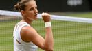 Karolína Plíšková v semifinále Wimbledonu 2021