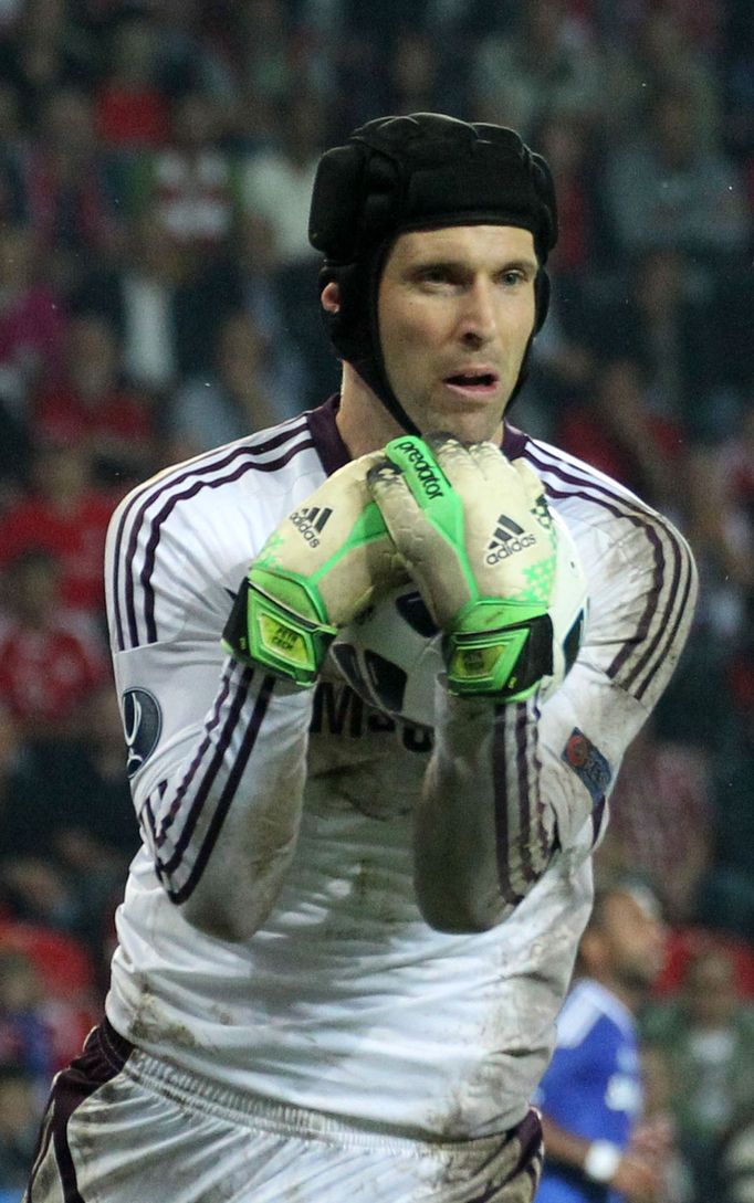 Petr Čech při Superpoháru Bayern - Chelsea