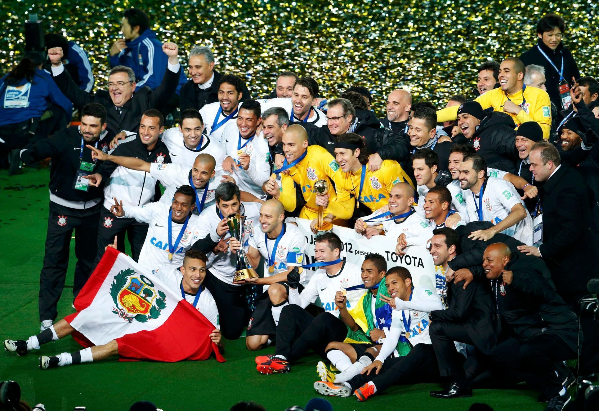 Corinthians slaví vítězství na MS klubů