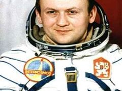 Vladimír Remek jako kosmonaut.
