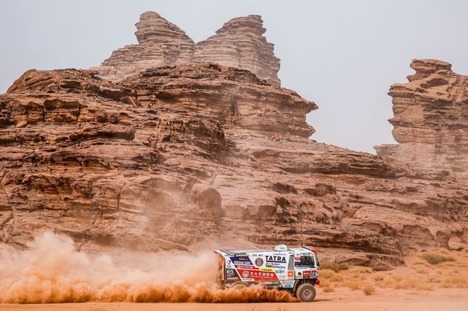 Martin Šoltys (Tatra) v 10. etapě Rallye Dakar 2021