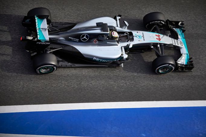 Testy F1 2016, Barcelona I: Lewis Hamilton, Mercedes