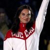 OH 2016 - závěrečný ceremoniál: Jelena Isinbajevová
