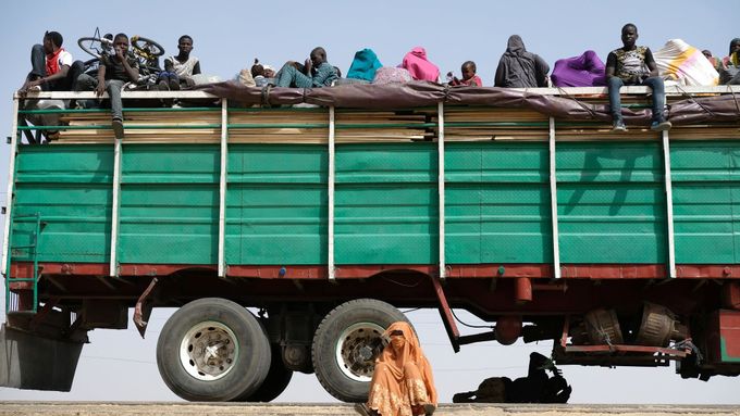 Nigerijští uprchlíci.