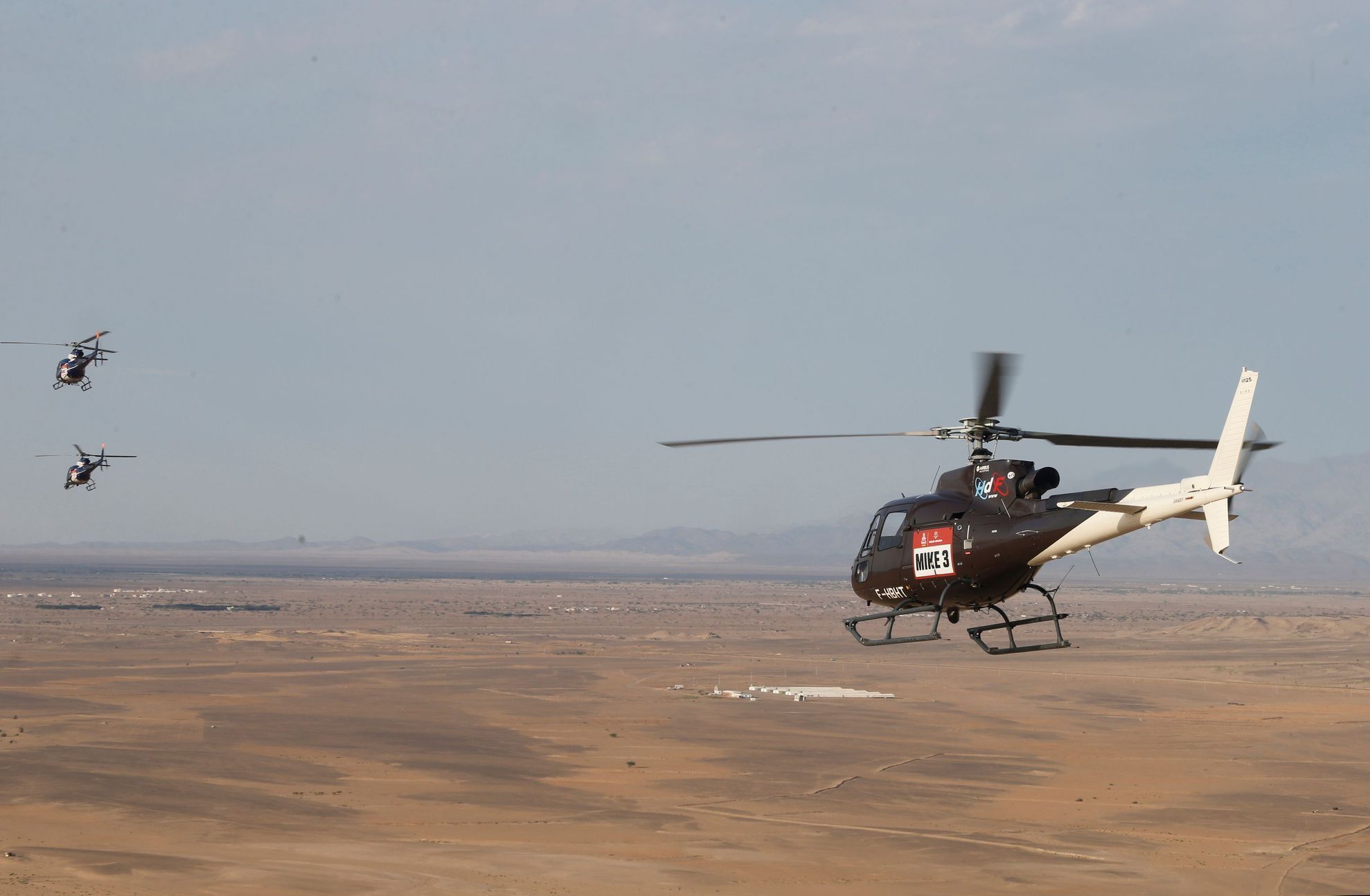 Rallye Dakar 2020, 1. etapa: vrtulníky