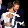 Tým MLS Inter Miami představil Lionela Messiho - Messi a majitel týmu David Beckham