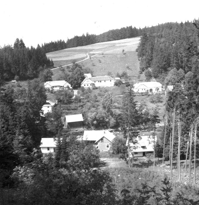 Chudobín - vesnička, jež musela ustoupit Vírské přehradě