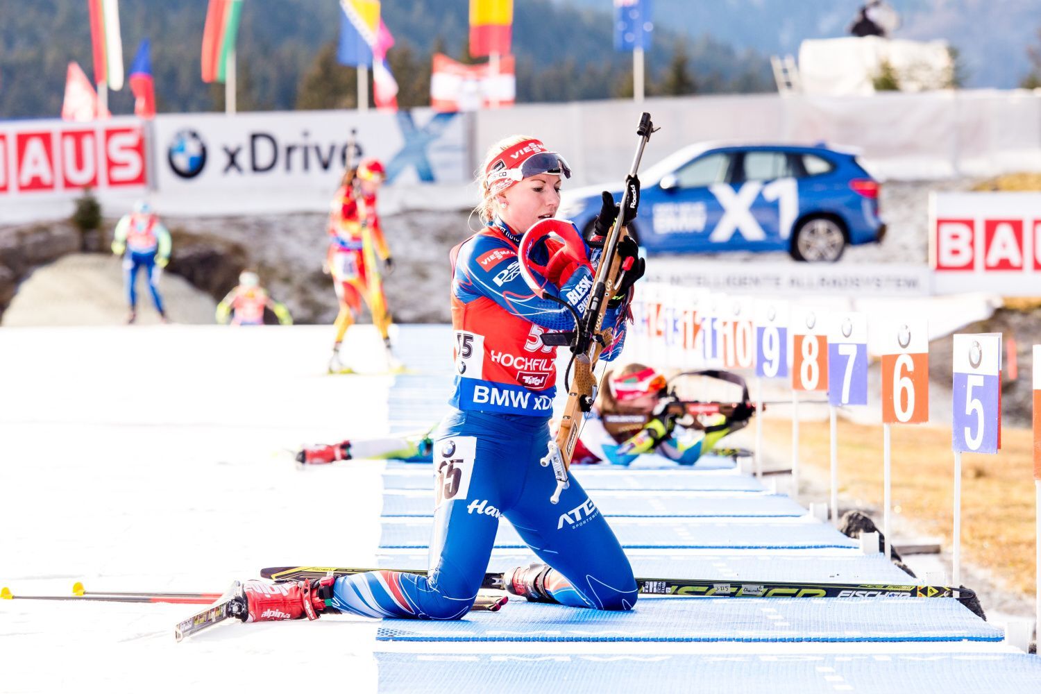 SP v Hochfilzenu, sprint Ž: Lucie Charvátová