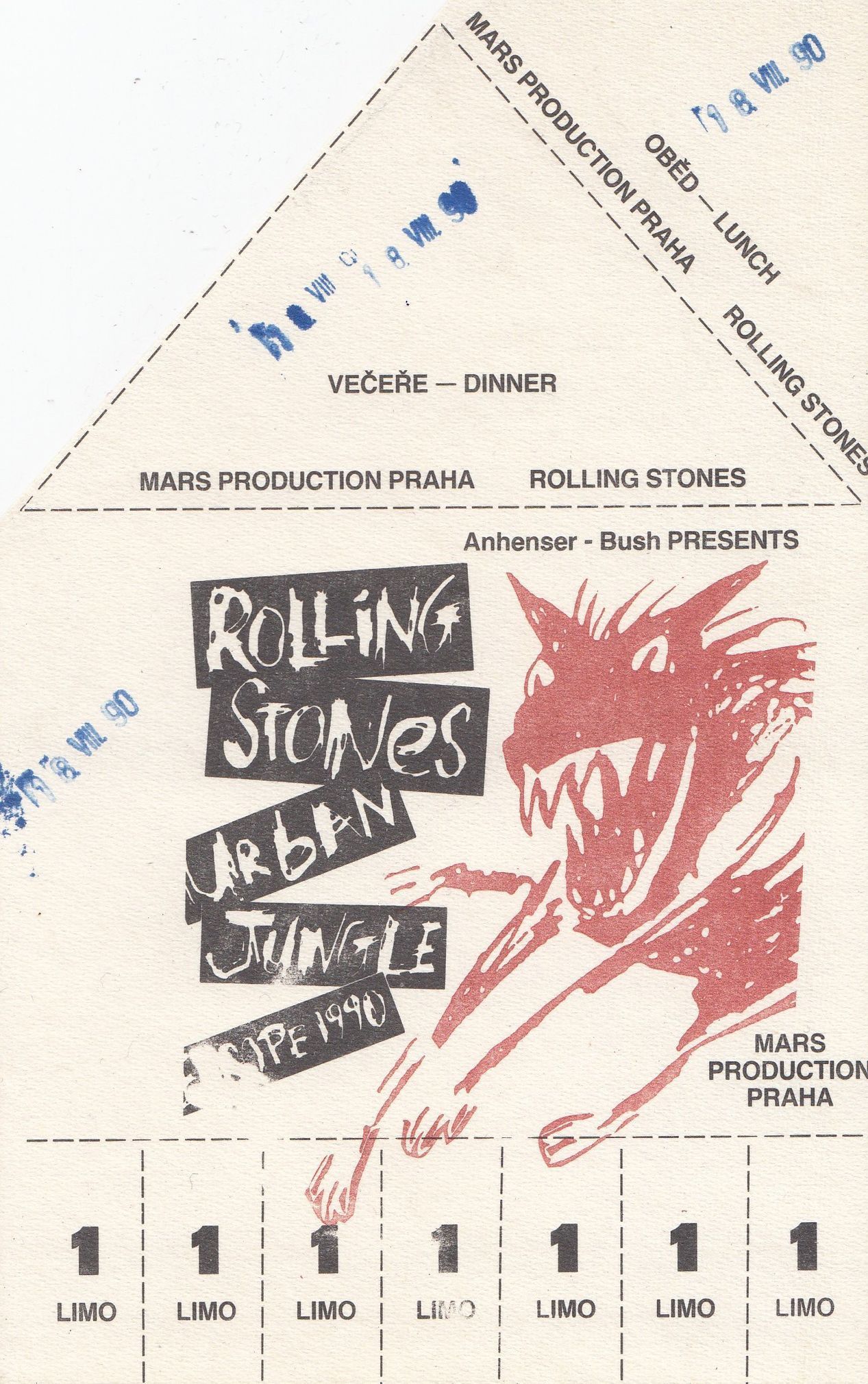 Rolling Stones, Strahov 1990