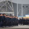 Ruští námořníci opustili Francii, kde se učili s lodí třídy mistral
