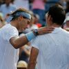 Rafael Nadal a Ivan Dodig na US Open