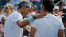 Rafael Nadal a Ivan Dodig na US Open