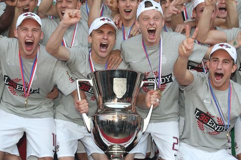 Sparta - oslavy titulu 2013/14