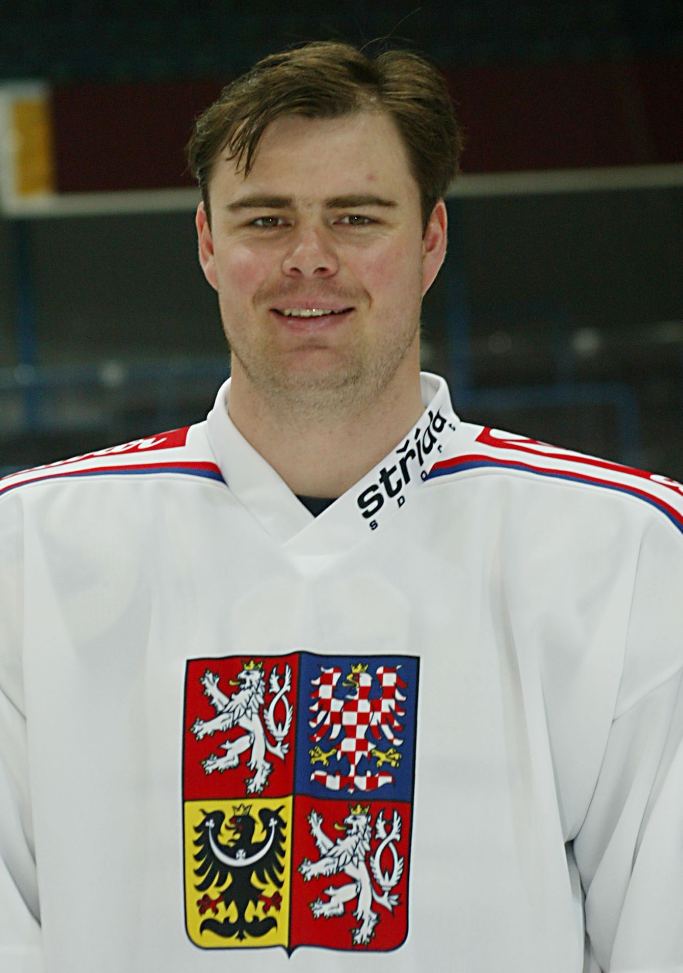 Hokejový obránce Jaroslav Špaček