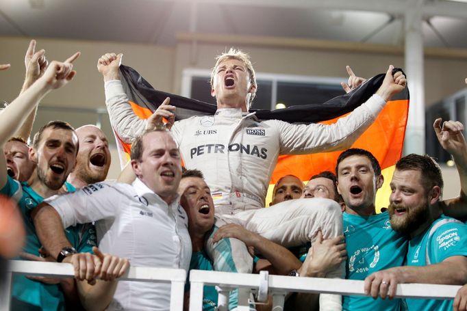 F1, VC Abú Zabí 2016: Nico Rosberg, Mercedes