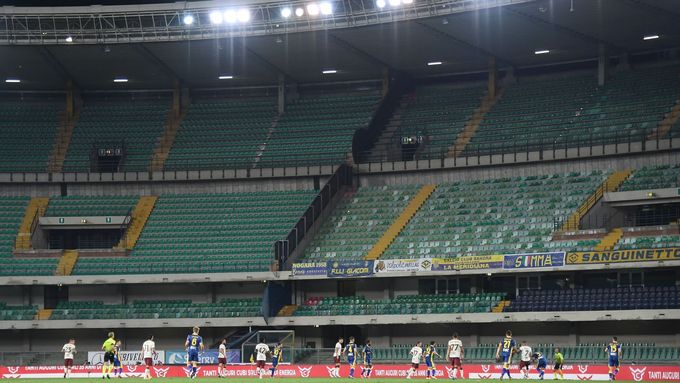 Stadio Marc'Antonio Bentegodi ve Veroně, domácí hřiště Helllasu Verona